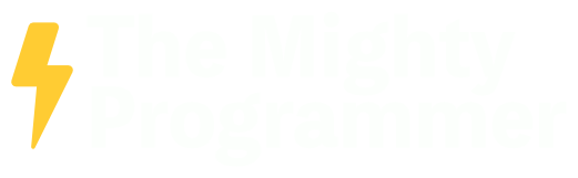 the mighty programmer logo